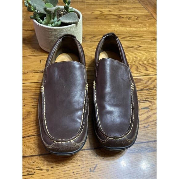 𝅺cole Haan Tucker Venetian Men's Size 10.5 Slip-On Loafer Shoes Brown - Picture 2 of 7